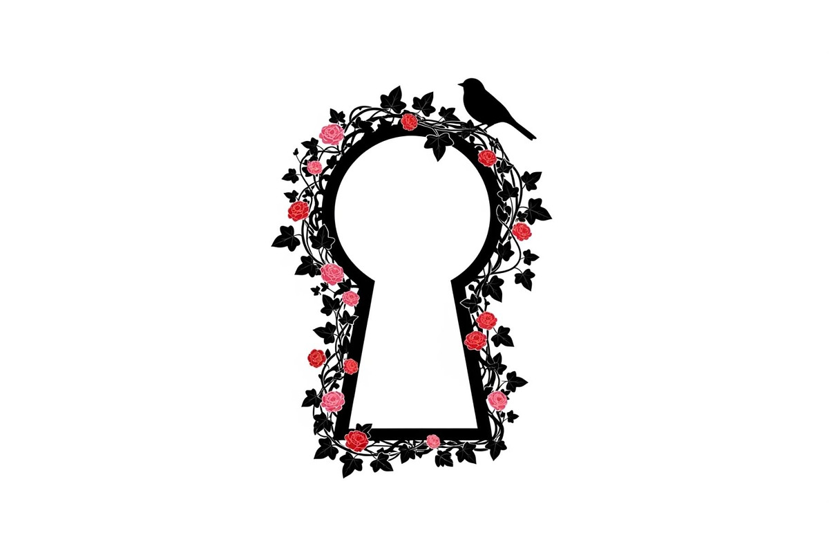Floral Keyhole Frame SVG Bundle, an Illustration by Designs_River (Photo 29 of 31)