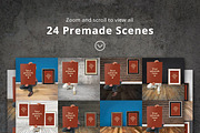 Poster Presentation Scene Generator, a Product Mockup by Fresh Design Elements (Thumbnail 4 of 4)