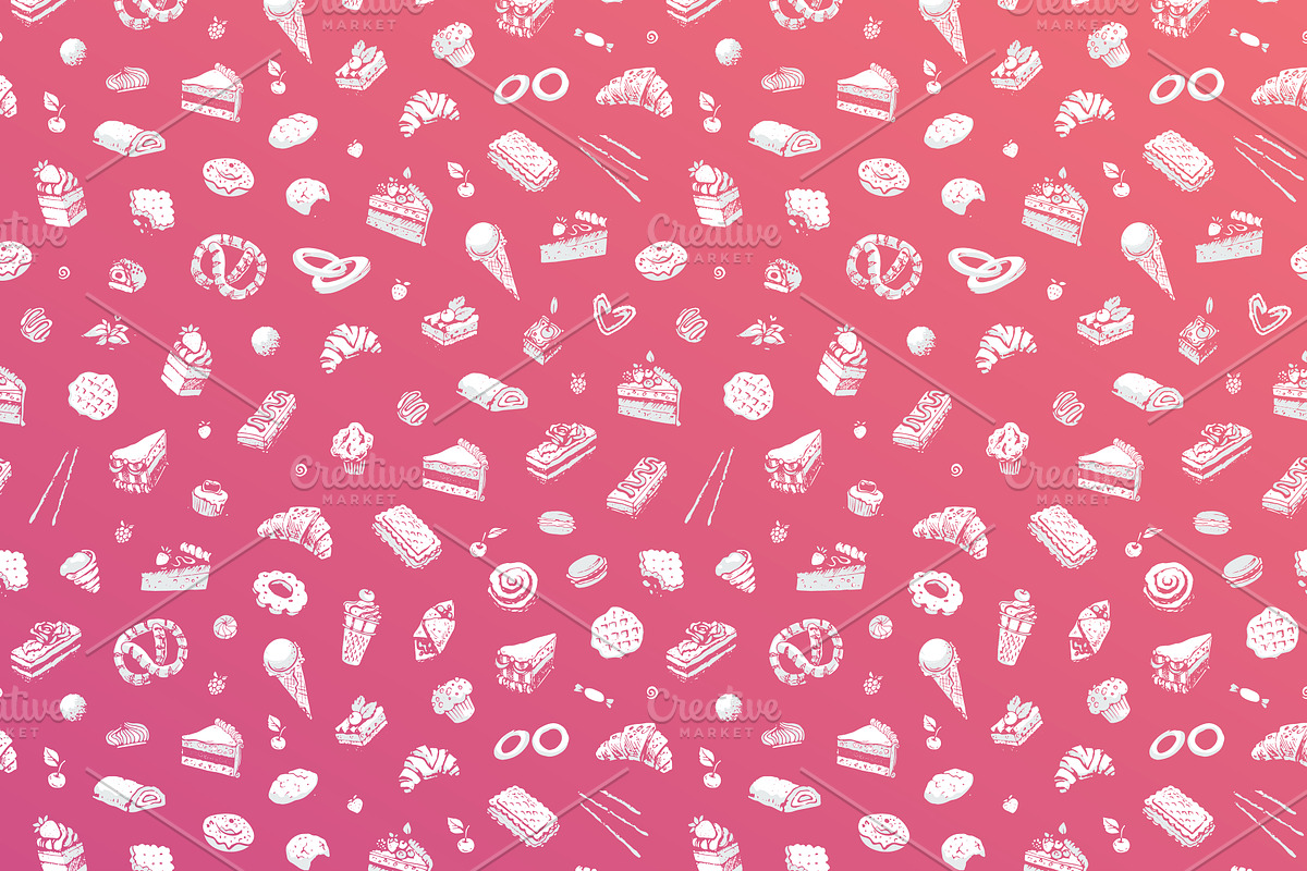 Bakery icons and calligraphy, a Food Illustration by Margo Miller (Photo 28 of 30)