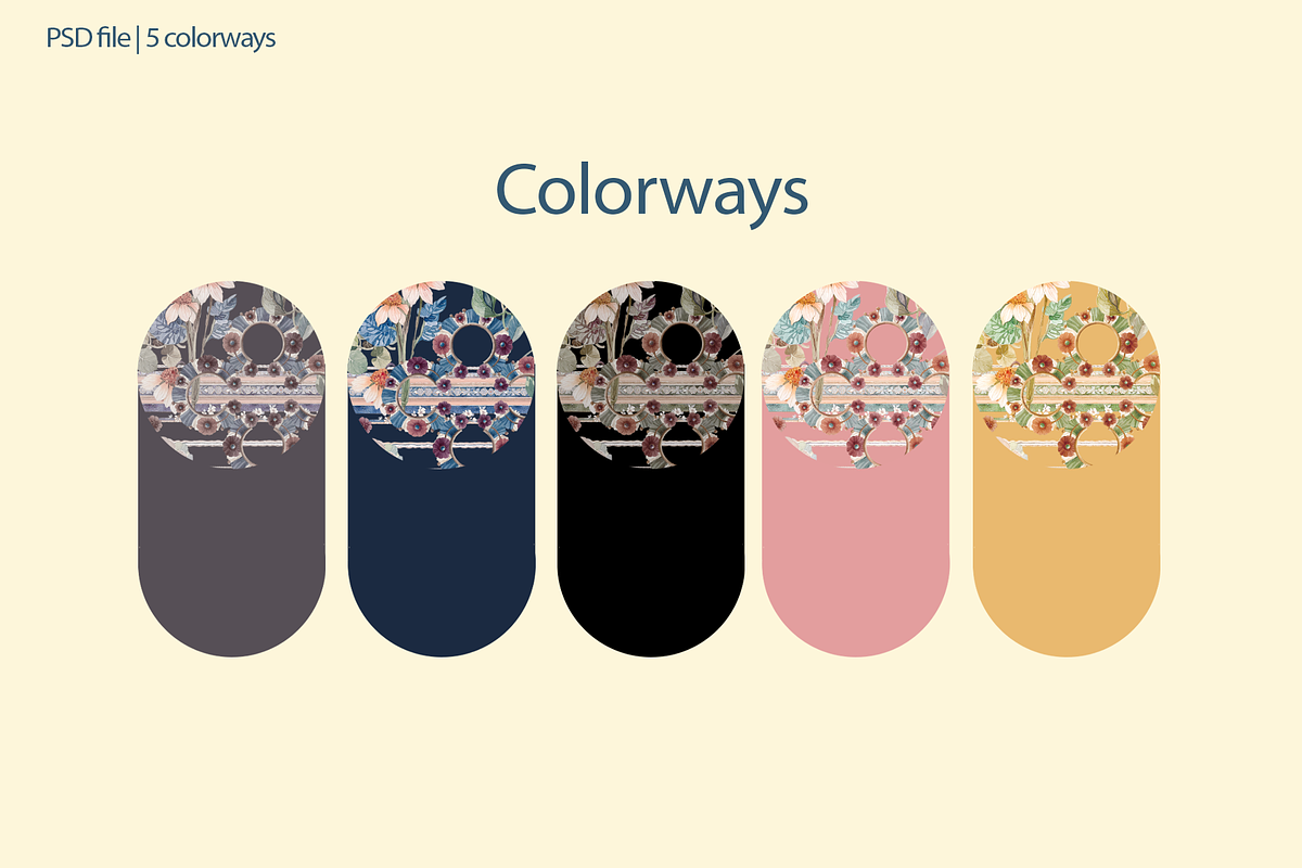 ANTIQUE FLORISH, a Pattern Graphic by rumacorakstudio (Photo 2 of 6)