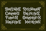 Decoraties - Modern Decorative Font, a Blackletter Font by haniefart (Thumbnail 3 of 11)
