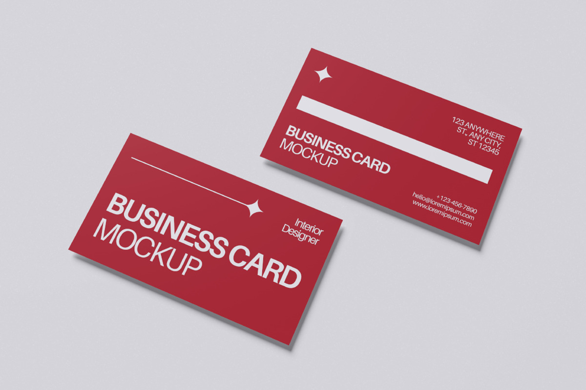 Business Card Mockup Bundle Set, an Advertising Mockup by Rielismee (Photo 3 of 5)