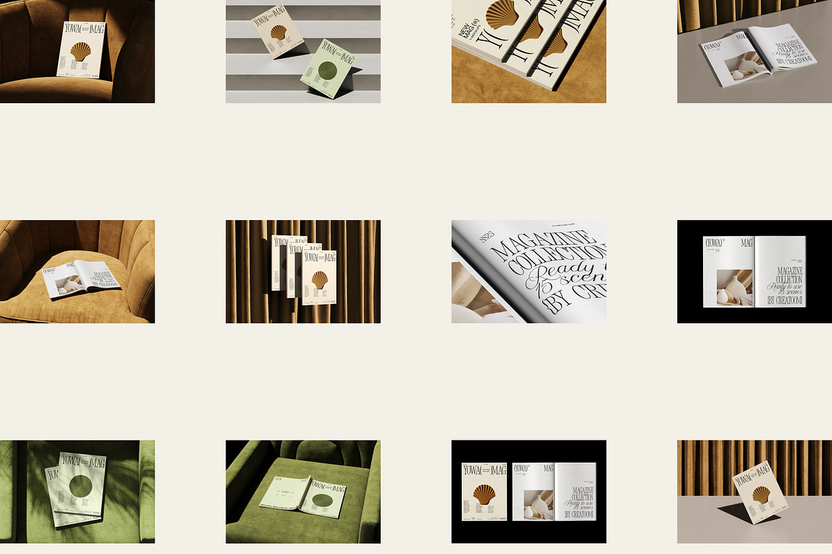 Magazine Mockup Collection (38 PSD), a Books & Magazine Mockup by Creatoom (Photo 12 of 12)
