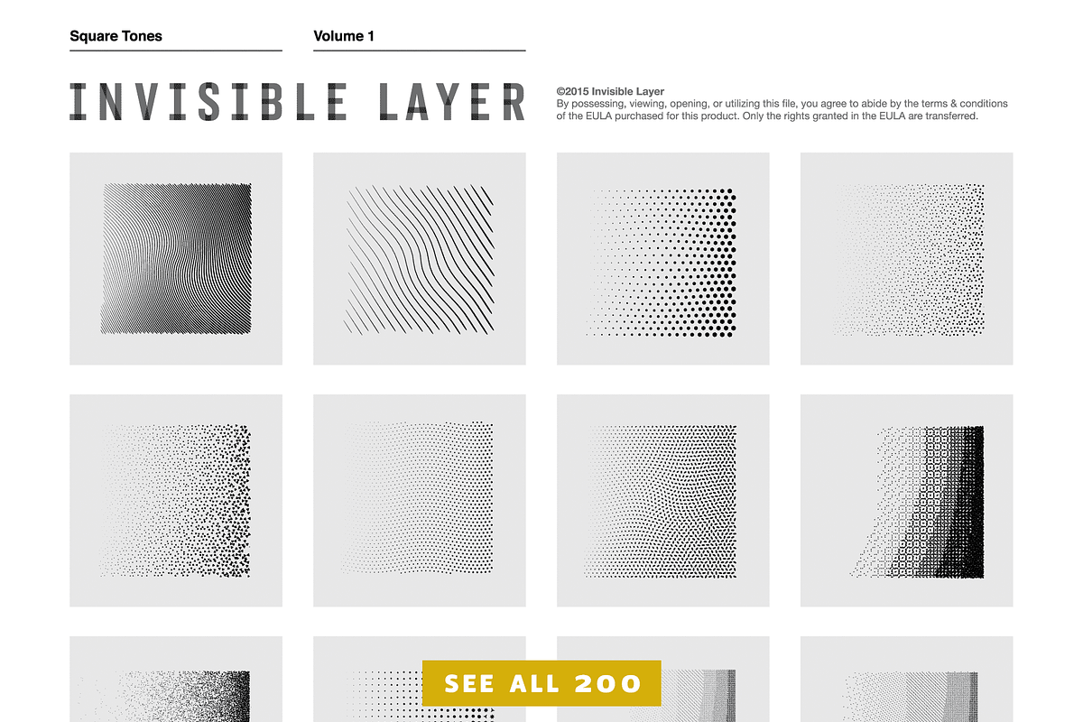 400 Vectors | Circle+Square Megapack, a Pattern Graphic by invisiblelayer (Photo 2 of 5)