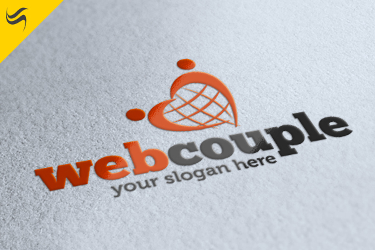 Web Couple Logo Template, a Branding & Logo Template by sah.bro (Photo 5 of 5)