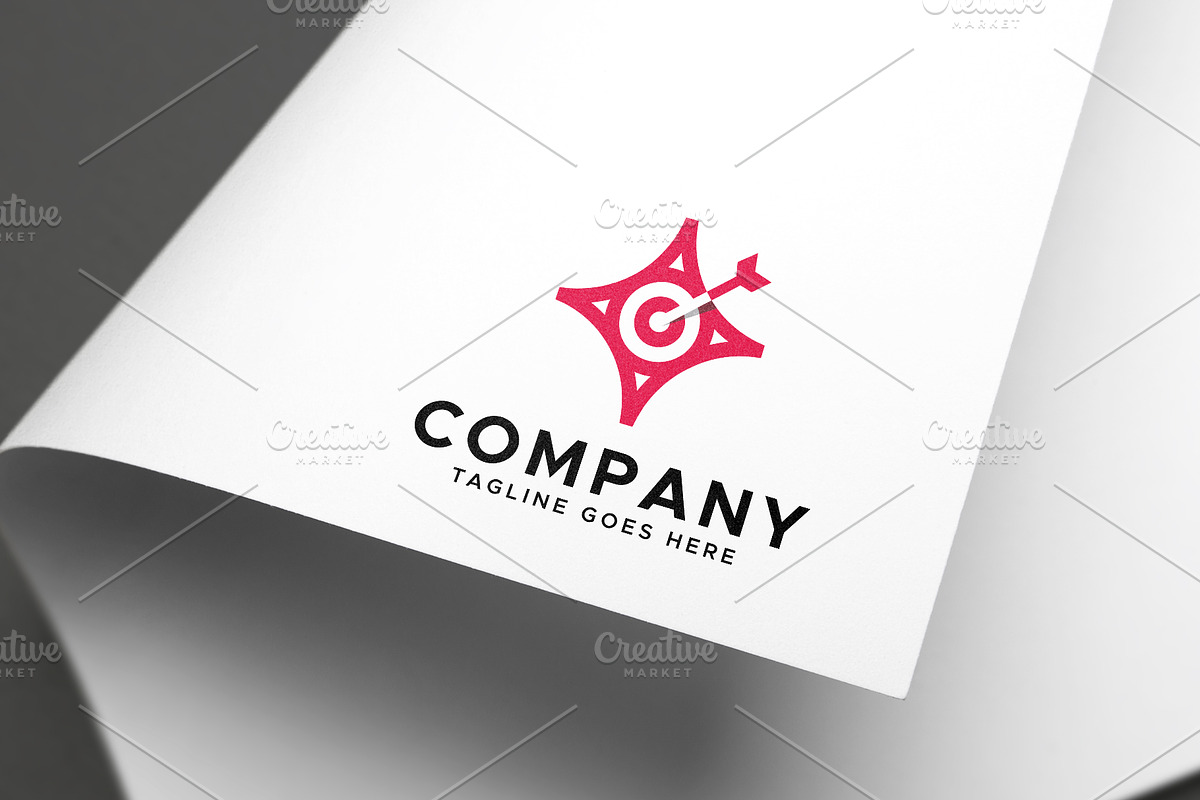 Star Target Logo Design Template, a Branding & Logo Template by Amadul11 (Photo 4 of 5)
