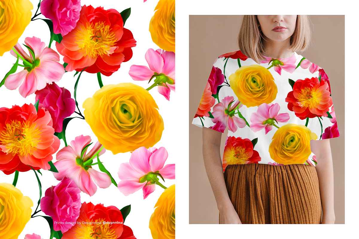 FIONICA — Luxury Seamless Pattern, a Pattern Graphic by Designnina Shop (Photo 5 of 11)