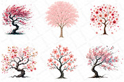Japanese Cherry Blossom Tree, an Illustration by DreamPrint404 (Thumbnail 6 of 6)