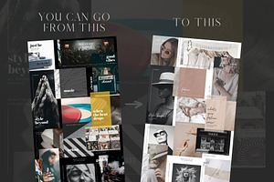 Urban INSTAGRAM PUZZLE Template