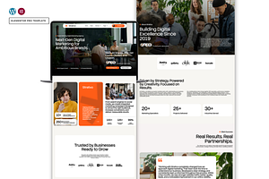 Digital Marketing WordPress Template, a WordPress Template by Web Template Market