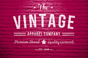 Vintage Wall Logo Mockups, a Product Mockup by lissius (Thumbnail 3 of 7)