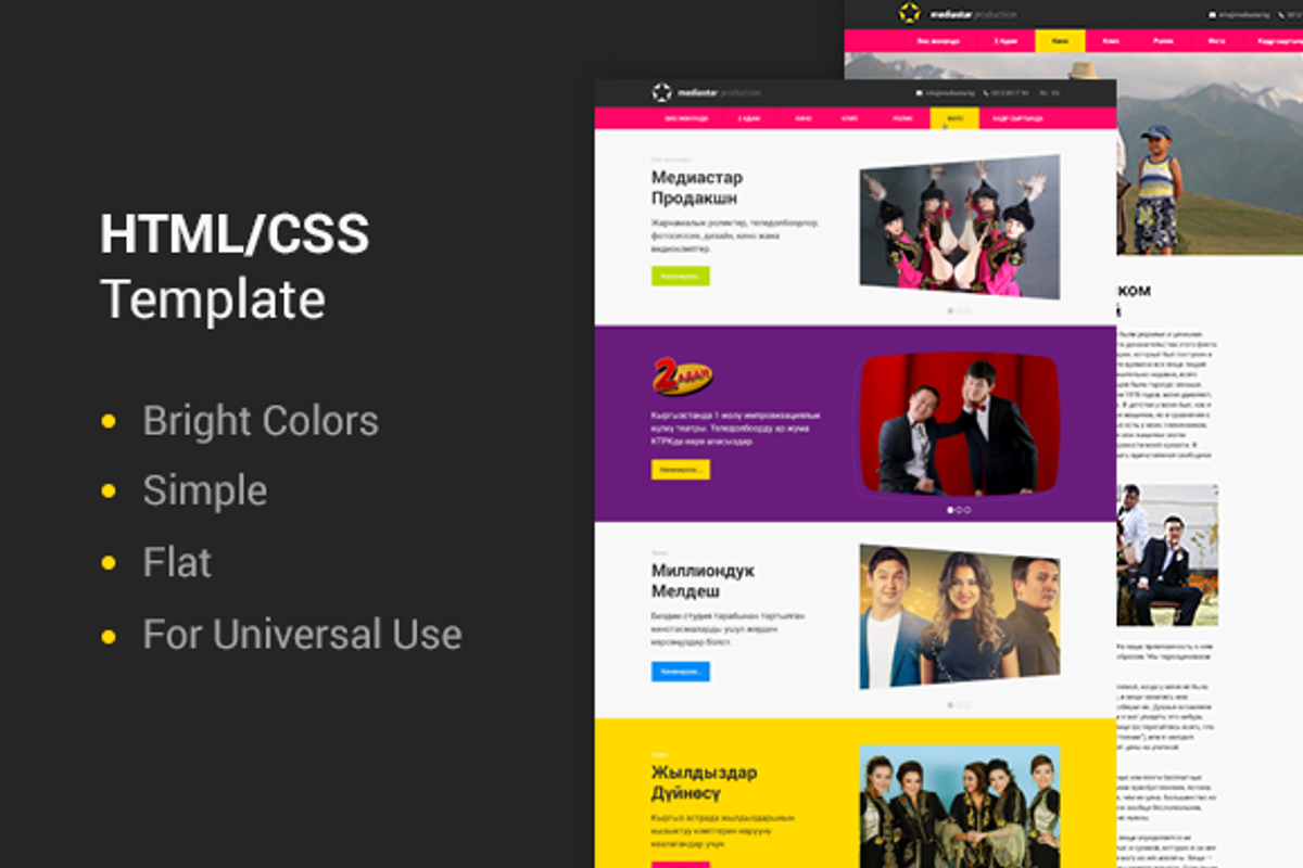 HTML/CSS Template, a Websites & App Template by UI Store