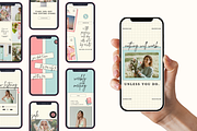Green & Pink Instagram, a Social Media Template by Anna Design Studio (Thumbnail 8 of 11)
