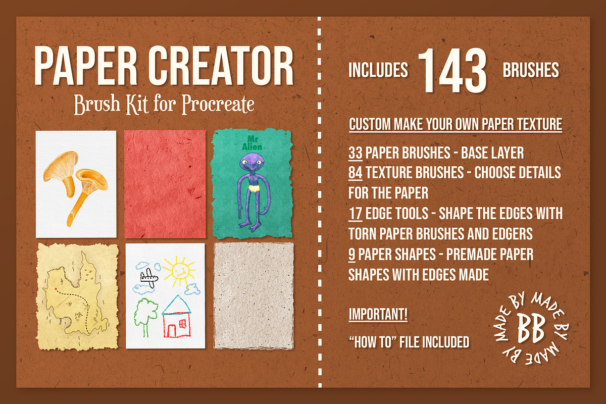Procreate Paper Texture Creator, a Brush Add-On by BrushBoy (Photo 1 of 8)