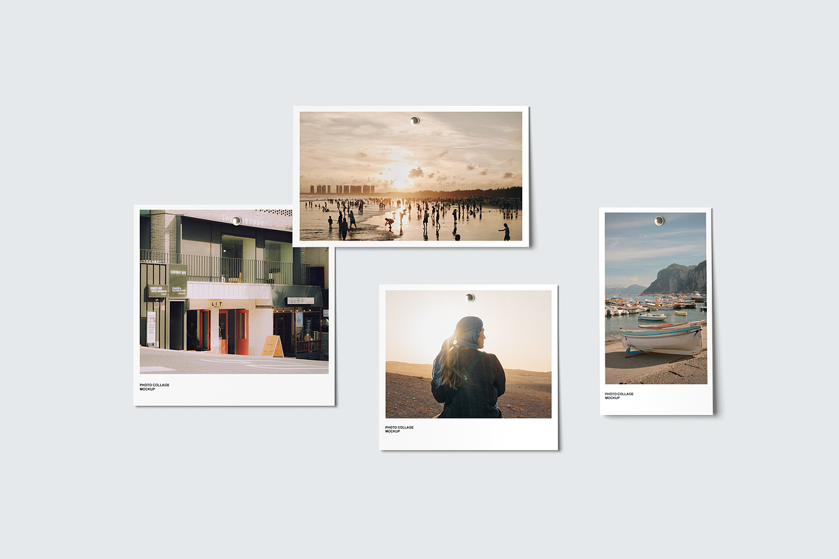 Photo Collage Mockups, a Mockup by artimasa (Photo 1 of 4)