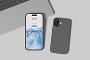 iPhone 16 - App Presentation Mockup, an iPhone Mockup by lamorastudio (Thumbnail 13 of 13)