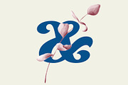 Thephir Slanted, a Script Font by NREY (Thumbnail 2 of 6)