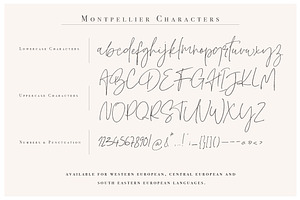 Montpellier Signature Font