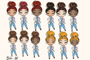 Nurses And Doctors Medical Clipart