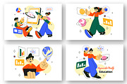 10 Augmented Reality Education, an Education Illustration by denayunebgt (Thumbnail 3 of 4)