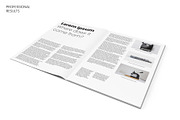 A4 Portrait Magazine Brochure Mockup, a Books & Magazine Mockup by Illusiongraphic (Thumbnail 9 of 28)