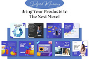 250+ Digital Marketing Templates, a Social Media Template by ResumeFabs (Thumbnail 3 of 6)