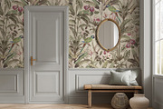 Vintage Tropical Jungle Pattern, a Pattern Graphic by Yello_illustration (Thumbnail 8 of 14)