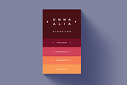 Unna Personal Business Card Template, a Business Card Template by Meknya (Thumbnail 7 of 7)