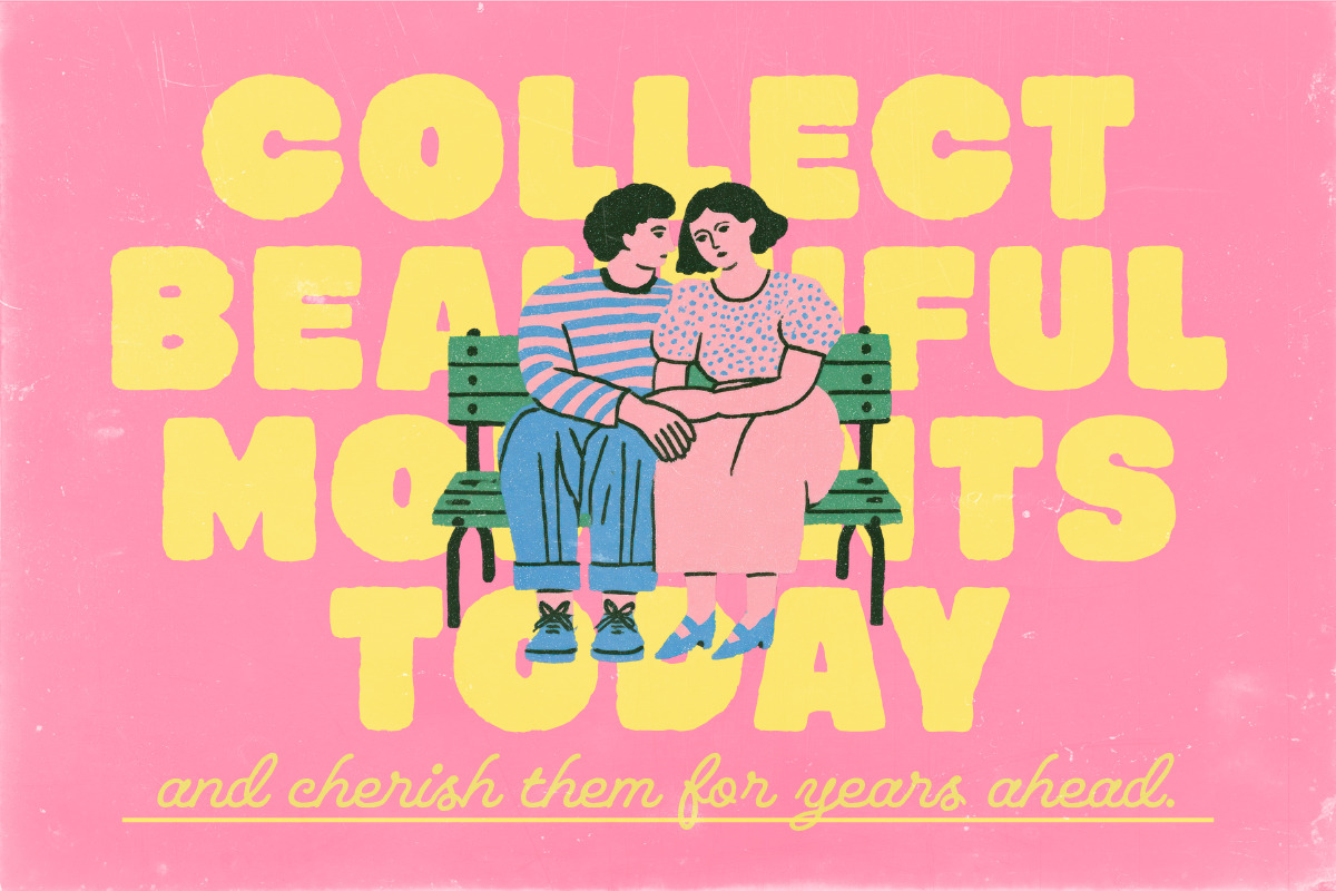 Bigman Smallman Funky Retro Font Duo, a Script Font by Letterhend Studio (Photo 10 of 11)