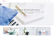 Avery. MultiPurpose|PageBuilder, a WordPress Template by PinkBulletin (Thumbnail 3 of 4)