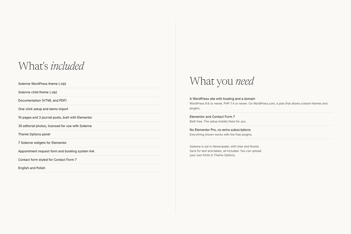 Solenne Spa & Beauty WordPress Theme, a WordPress Template by Tomasz Ganclerz (Photo 10 of 19)