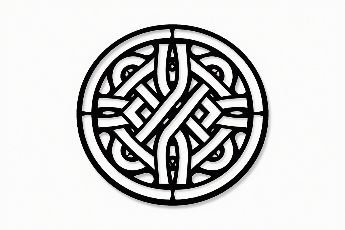 Celtic Tribal Tattoo Knot Bundle, an Illustration by hafijul (Photo 7 of 9)