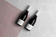 Wine Bottle Mockup With Environment, a Product Mockup by graphicook (Thumbnail 3 of 5)