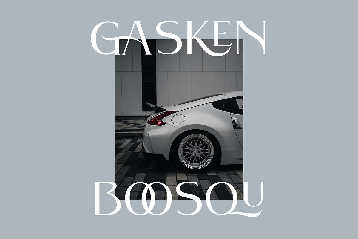 Qussro - Elegant Serif Font, a Serif Font by BOOSH Studio (Photo 8 of 9)