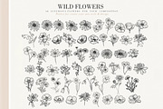123 Floral Line Art Elegant Botanic, a Graphic by Luiz da Rolt Grathwohl (Thumbnail 2 of 8)
