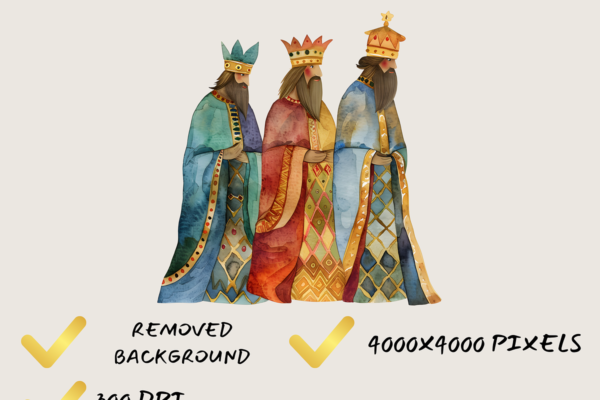 BIBLICAL CHARACTERS CLIPART BUNDLE, a Person Illustration by Daring Digies (Photo 6 of 9)
