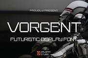 Vorgent, a Sans Serif Font by Zaloma Studio (Thumbnail 1 of 12)