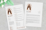 Aesthetic Style Resume & CoverLetter, a Print Template by McLittle Stock (Thumbnail 1 of 2)