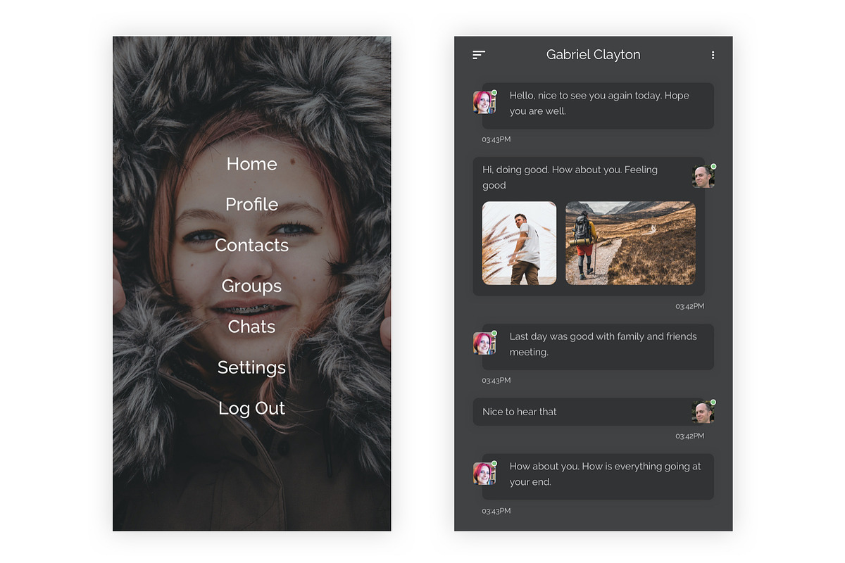Social Media - Mobile App Figma, an UI Kit Template by themelove (Photo 6 of 10)