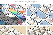 ALL 3D iPHONE MOCK-UP BUNDLE VOL-6, an iPhone Mockup by Graphicsworld125 (Thumbnail 5 of 21)