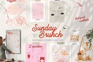 Sunday Brunch Posters