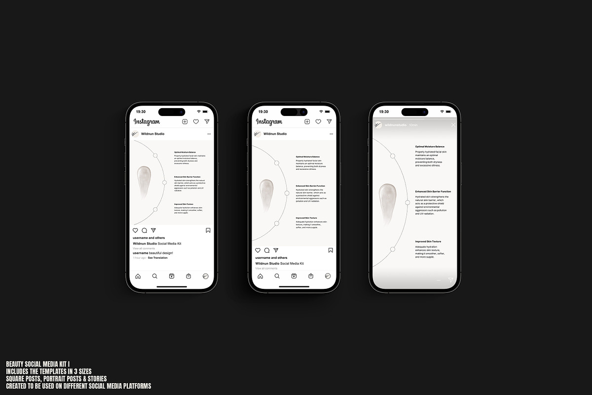 Beauty - Social Media Kit (I), a Social Media Template by Wildnun Studio (Photo 4 of 19)