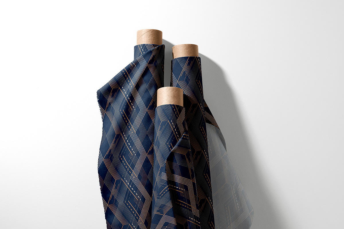 Modern 3D Geometric Pattern, a Pattern Graphic by StudioGlouna (Photo 3 of 9)