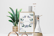 Neutral Beige Flowers Watercolor, a Texture Illustration by LABFcreations (Thumbnail 5 of 15)