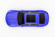 2025 Luxury Sport Sedan Set, an Advertising Mockup by Halal Graphic Studio (Thumbnail 10 of 12)