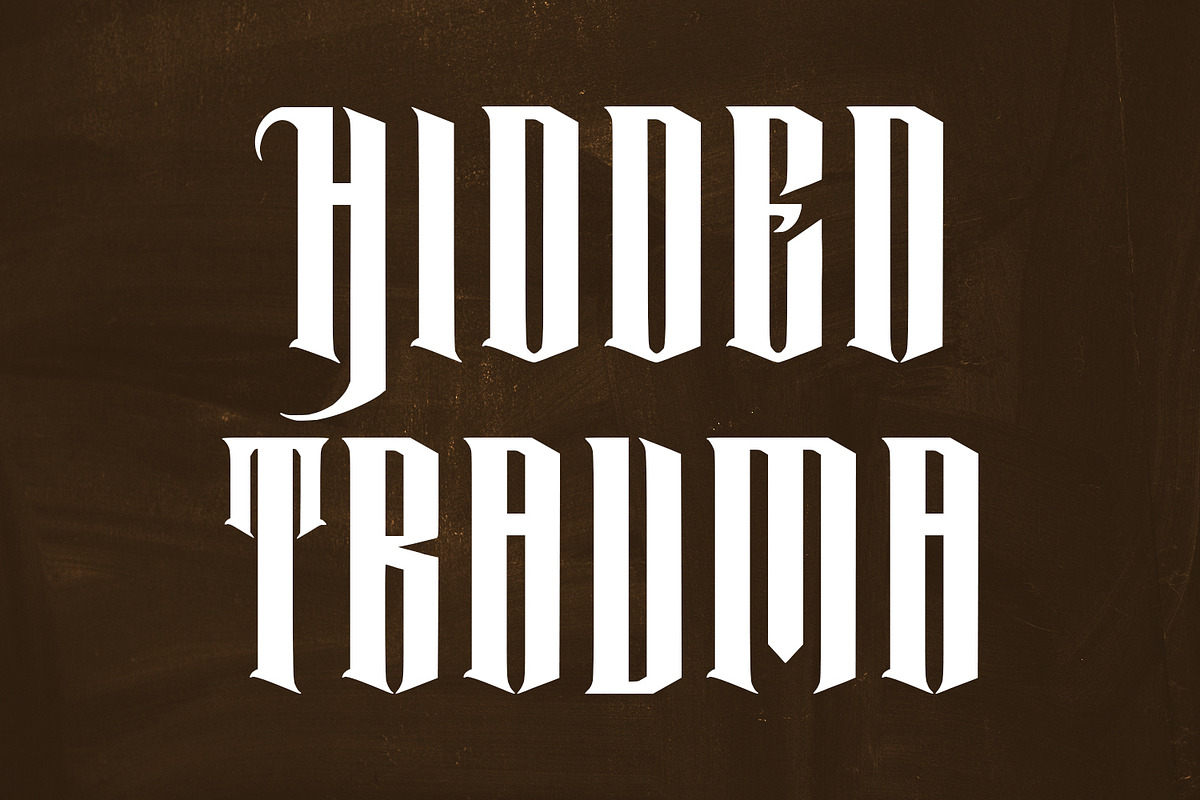 Valuckar Blackletter Display Font, a Blackletter Font by Maulana Creative (Photo 2 of 7)