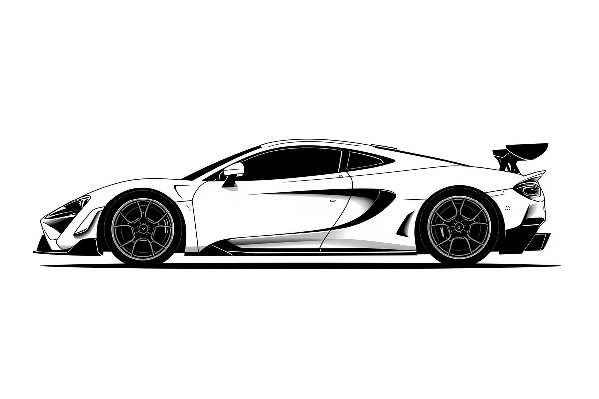 Sports Car Vector Bundle, an Illustration by jahid234 (Photo 6 of 9)