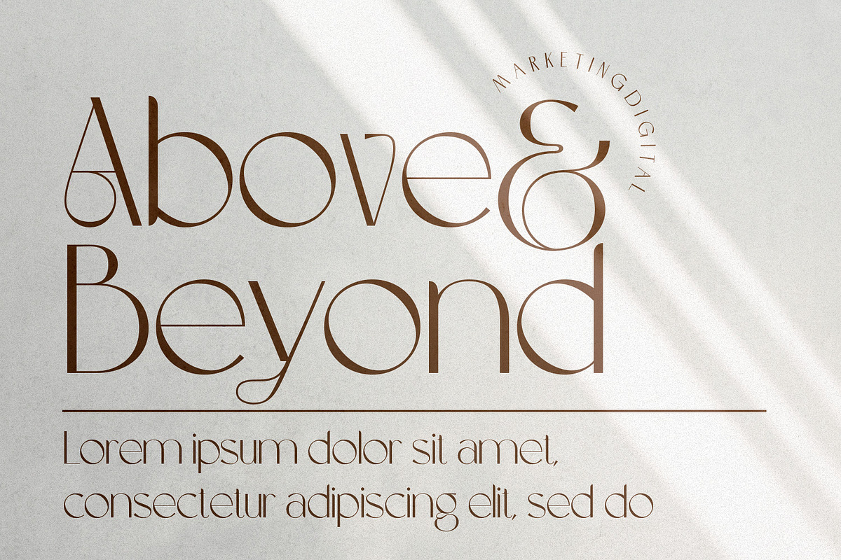 Allegra de Amour - Display, a Sans Serif Font by Typetemp Studio (Photo 14 of 22)