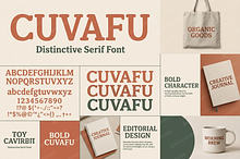 Cuvafu - Elegant Modern Serif Typef