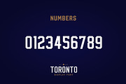 TORONTO DISPLAY FONT, a Sans Serif Font by Alphabet Agency (Thumbnail 4 of 6)